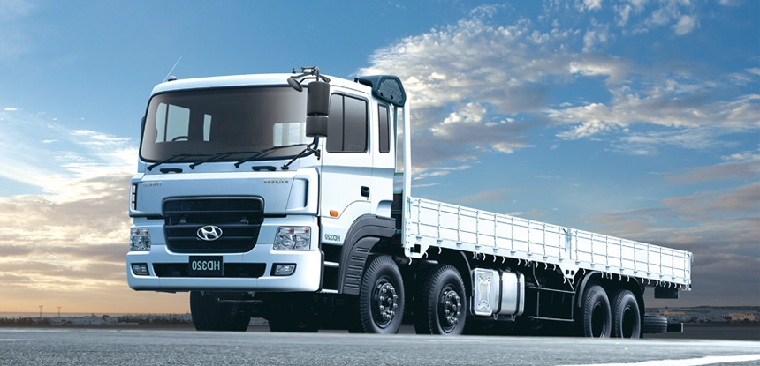 Xe Tải 4 Chân Hyundai HD320 19 Tấn Nhập Khẩu Thùng Đông Lạnh