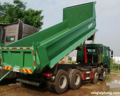 Xe Ben 4 Chân Howo – Sinotruck 17 Tấn Máy 371HP Thùng Đúc