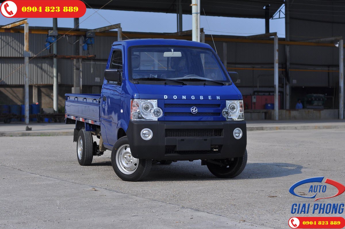 Xe tải Dongben DB1021 870KG Thùng Lửng
