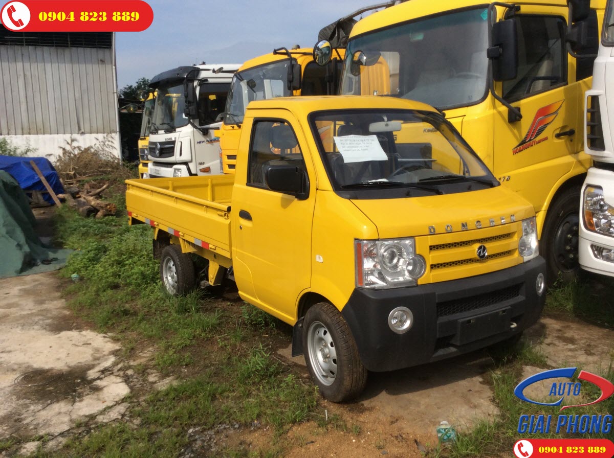 Xe tải Dongben DB1021 870KG Thùng Lửng