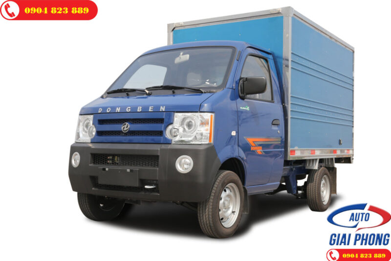 Xe tải Dongben DB1021 770KG Thùng Kín