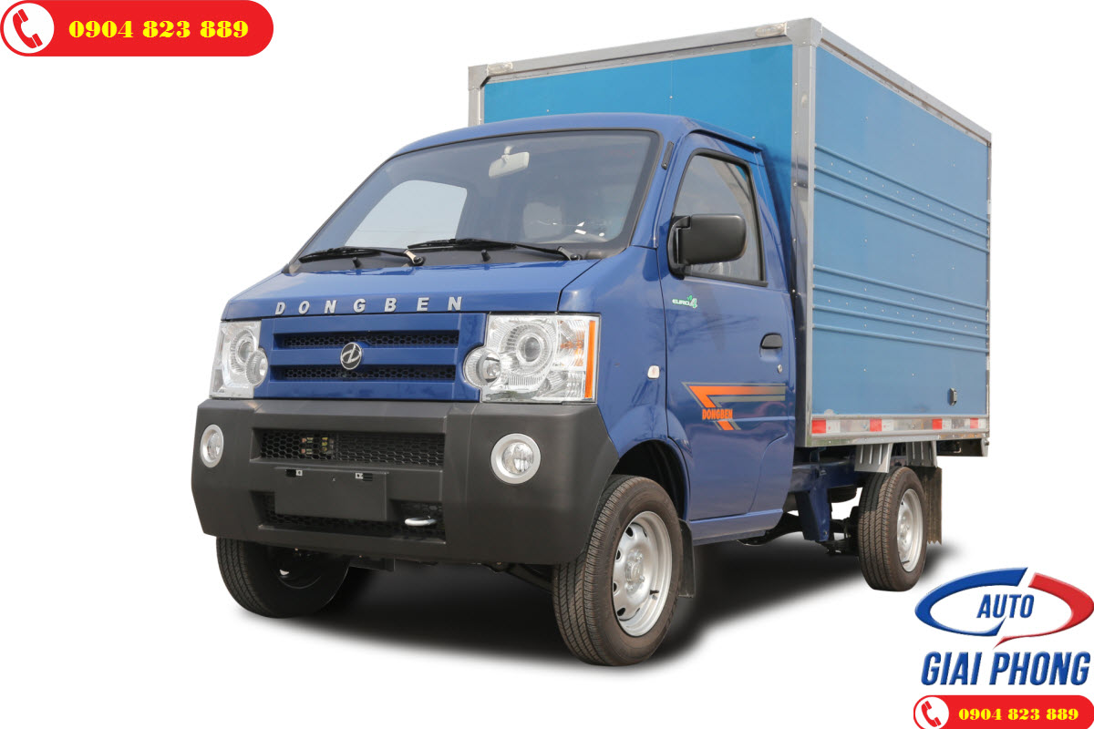 Xe tải Dongben DB1021 770KG Thùng Kín