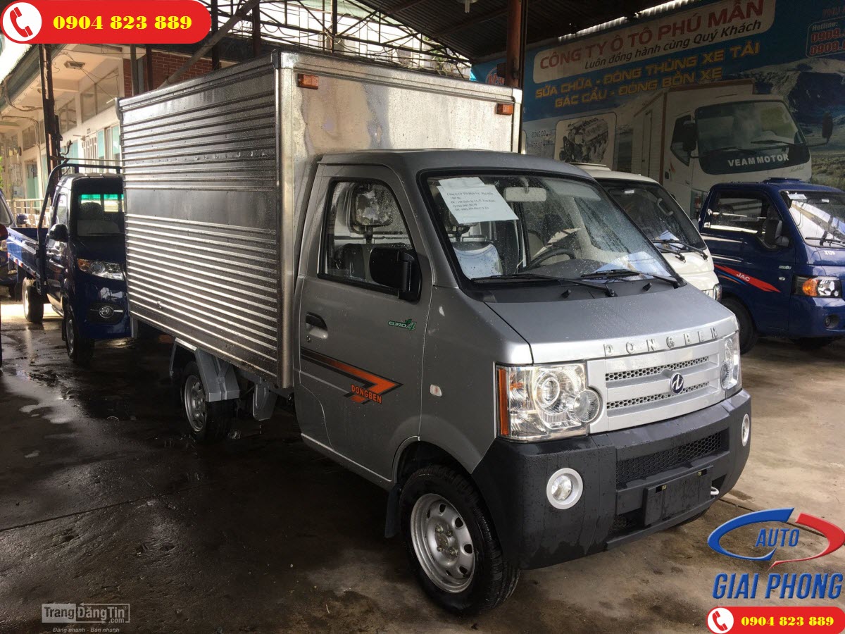 Xe tải Dongben DB1021 770KG Thùng Kín Xe tải Dongben DB1021 770KG Thùng Kín