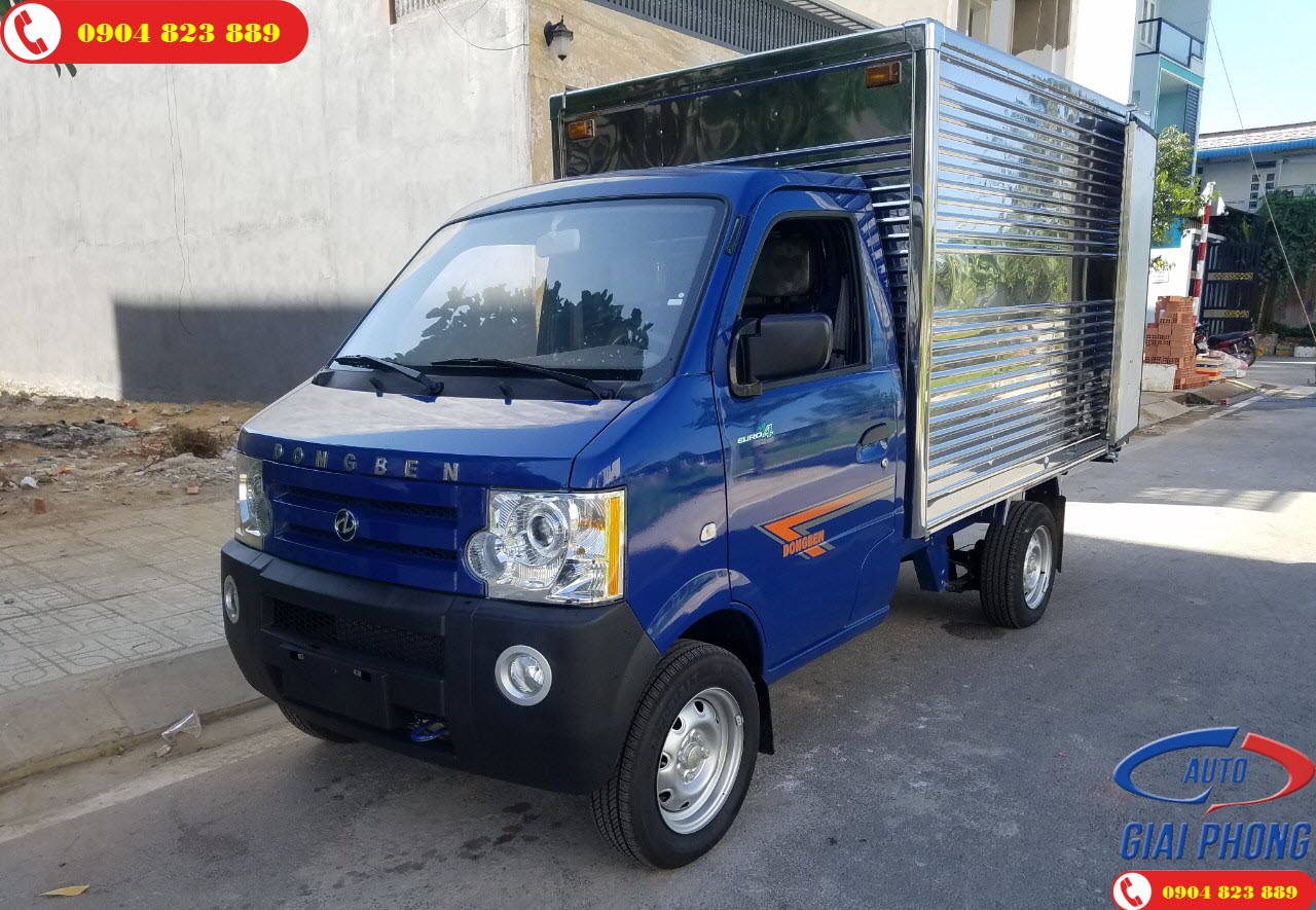 Xe tải Dongben DB1021 770KG Thùng Kín Xe tải Dongben DB1021 770KG Thùng Kín