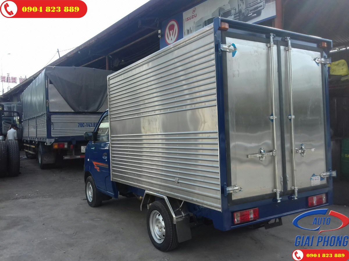 Xe tải Dongben DB1021 770KG Thùng Kín