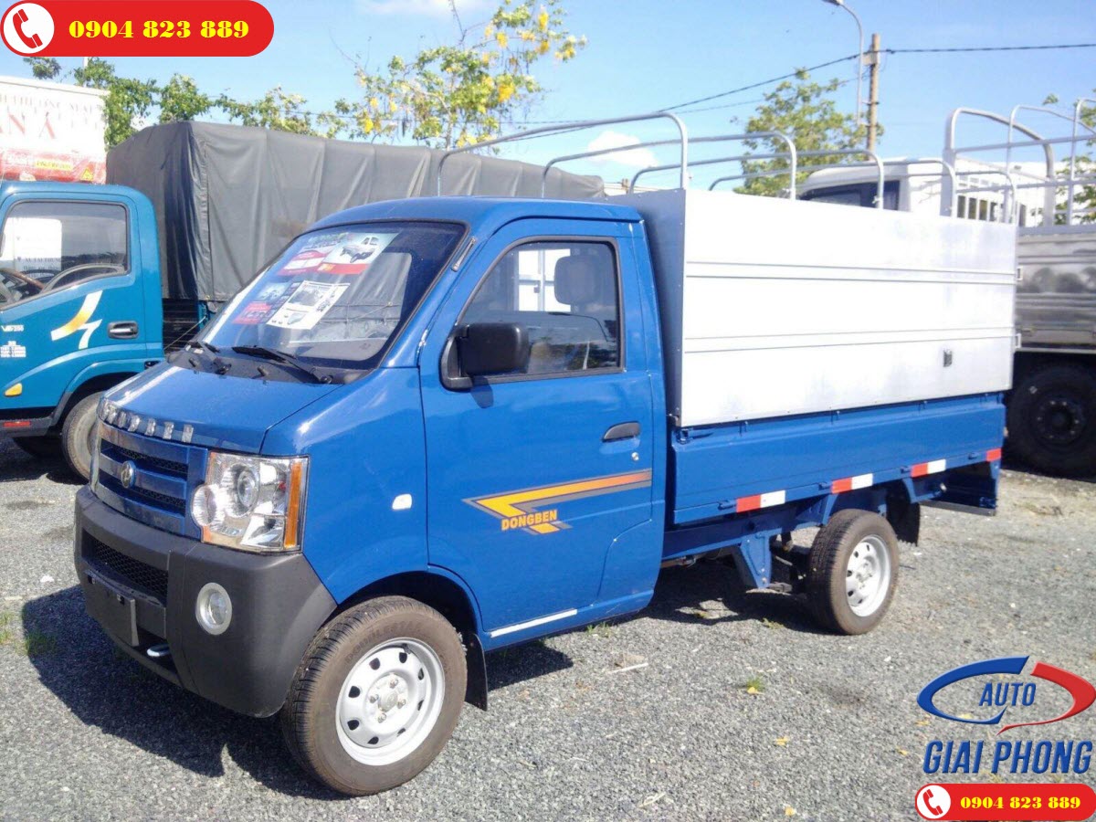 Xe tải Dongben DB1021 810KG Thùng Mui Bạt Xe tải Dongben DB1021 810KG Thùng Mui Bạt