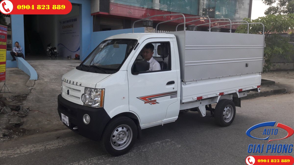 Xe tải Dongben DB1021 810KG Thùng Mui Bạt Xe tải Dongben DB1021 810KG Thùng Mui Bạt