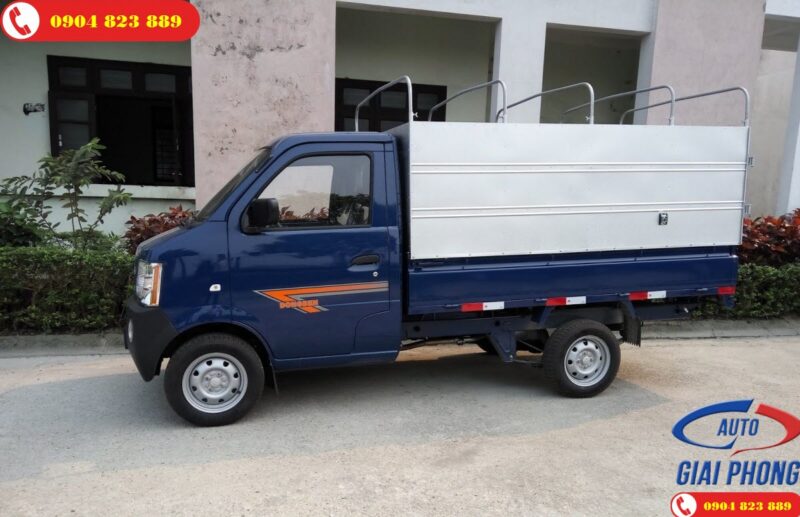 Xe tải Dongben DB1021 810KG Thùng Mui Bạt
