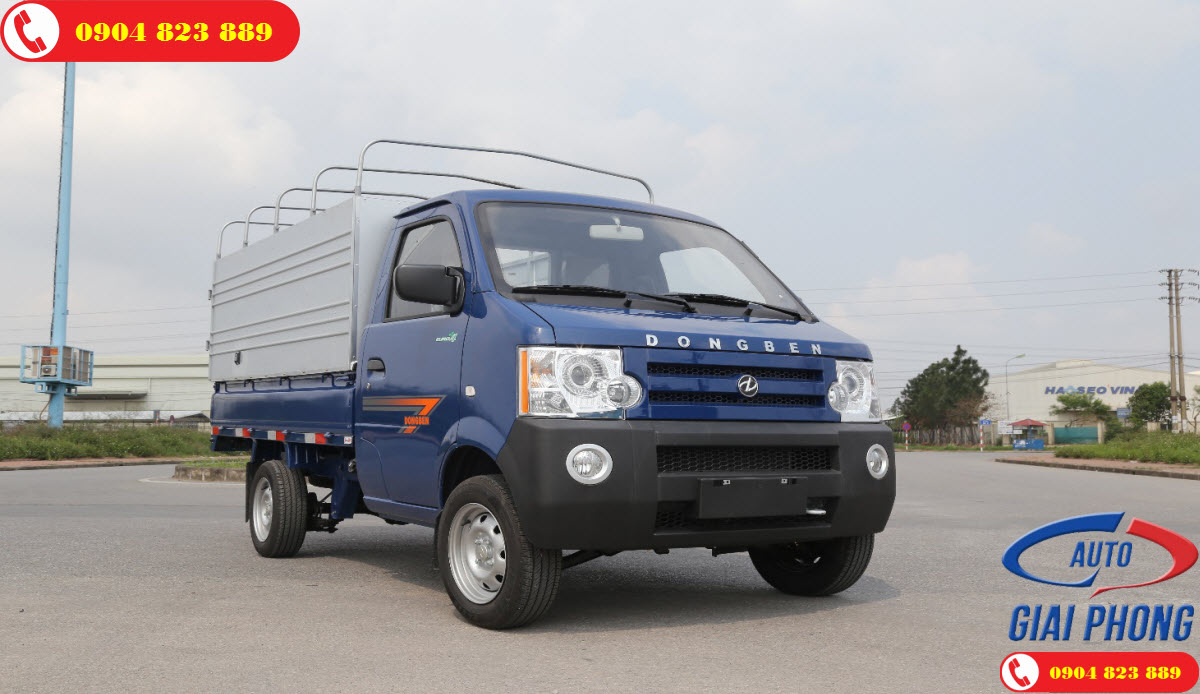 Xe tải Dongben DB1021 870KG Thùng Dài 2m5