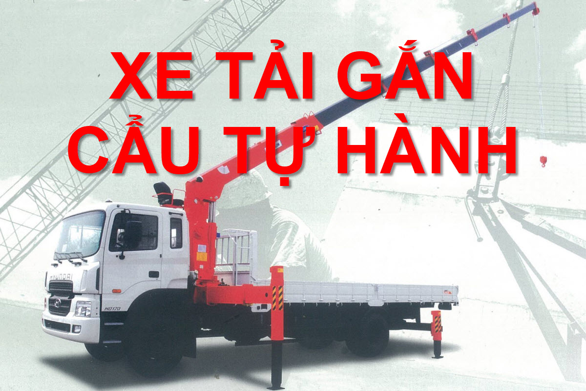 Bảng giá xe tải Hyundai Xe tải gắn cẩu tự hành