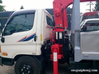 Xe Tải Hyundai HD98 6.5 Tấn Gắn Cẩu Unic UR-V343 3 Tấn