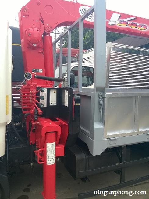 Xe Tải Hyundai HD98 6.5 Tấn Gắn Cẩu Unic UR-V343 3 Tấn