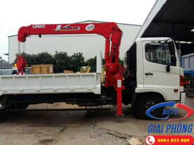 Xe tải gắn cẩu 5 tấn UNIC UR-V554 HINO FG8JPSN 9.4 Tấn