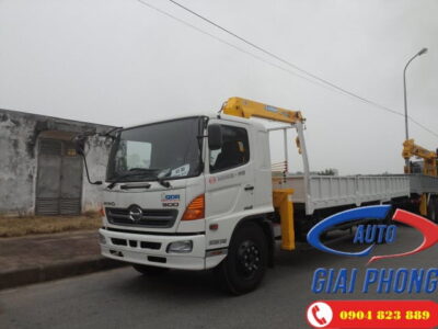 Xe tải gắn cẩu Soosan 5 Tấn SCS513 HINO FG8JJSB 9.4 Tấn