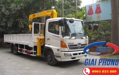 Báo giá xe tải HINO FG8JJSB gắn cẩu Soosan SCS506 5 Tấn 6 Khúc