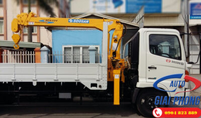 Xe tải gắn cẩu Soosan 5 Tấn SCS513 HINO FG8JJSB 9.4 Tấn