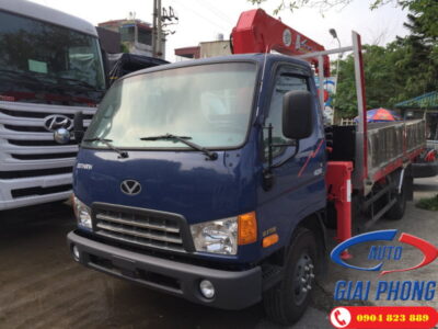 Tư vấn về xe tải gắn cẩu Hyundai HD99