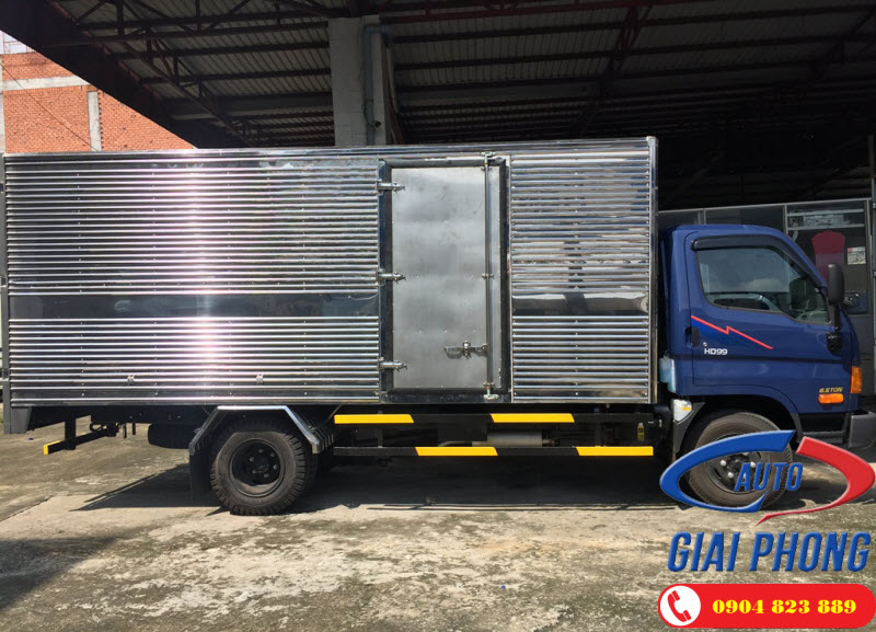 Xe nâng tải Hyundai HD99 Thùng Kín Đô Thành 7 Tấn