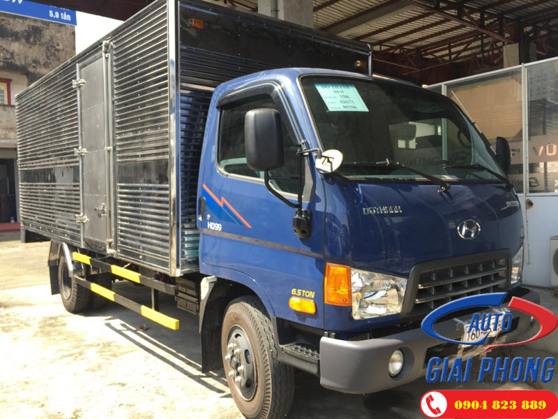 Xe nâng tải Hyundai HD99 Thùng Kín Đô Thành 7 Tấn