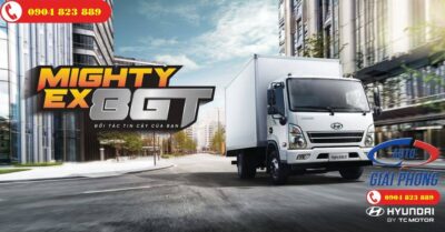 Hyundai Mighty EX8 GT S2 Thùng Kín 7 Tấn