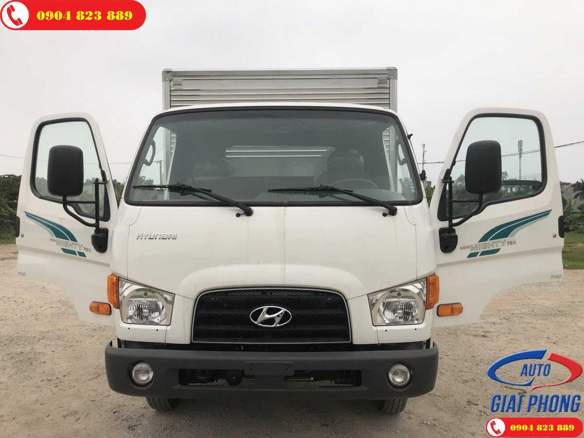 Xe tải Hyundai New Mighty 75S Thùng Kín 3.5 Tấn