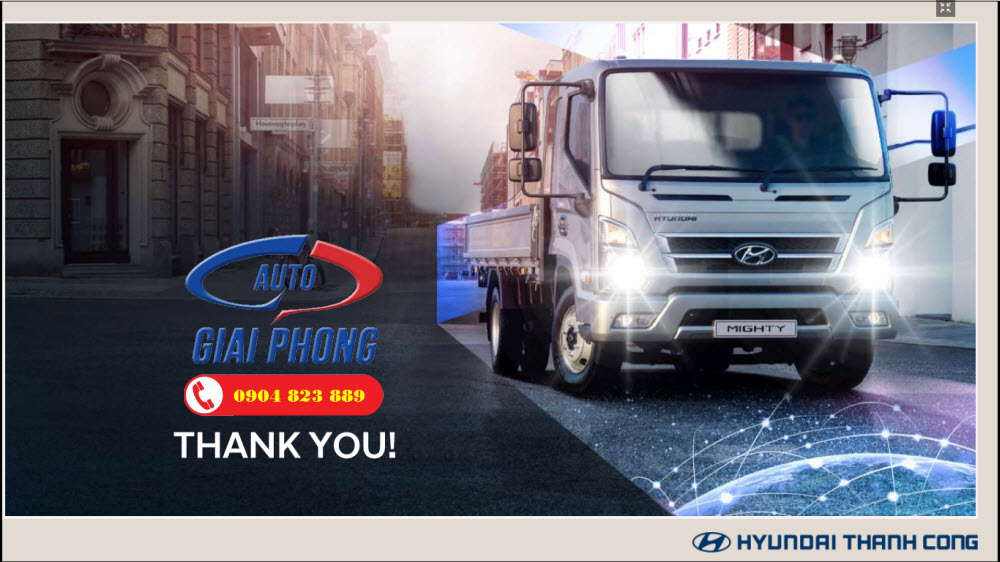 Đánh giá chi tiết dòng xe tải Hyundai New Mighty EX