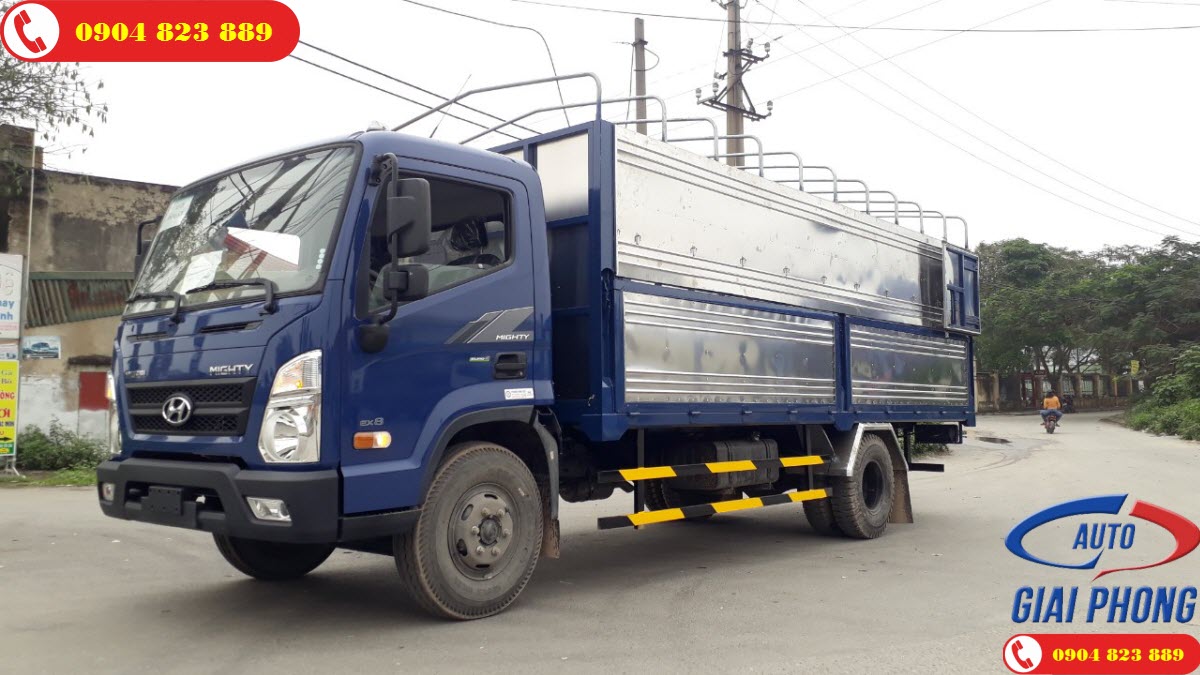Xe tải Hyundai New Mighty EX8 Thùng Mui Bạt