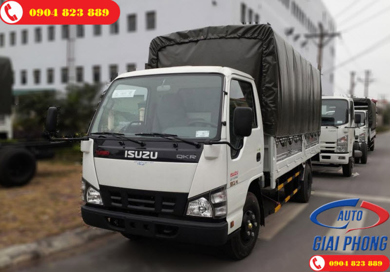 Xe tải Isuzu 1T9 QKR55H Thùng Bạt