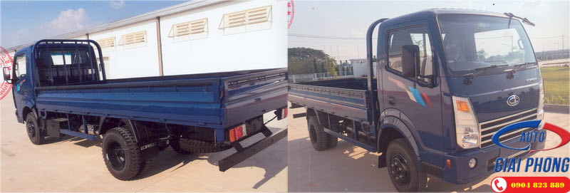 Xe tải Daehan Teraco Tera 230 2.3 Tấn Thùng Lửng