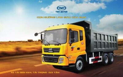 Xe tải ben Cửu Long 3 chân 13.1 tấn – TMT KC240D