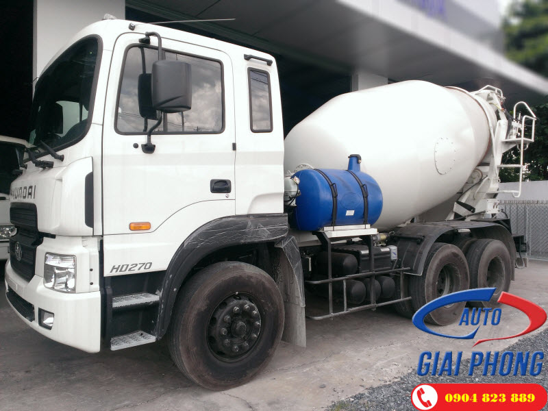 Xe bồn trộn bê tông Hyundai HD270 Mixer 7 Khối Nhập Khẩu Xe bồn trộn bê tông Hyundai HD270 Mixer 7 Khối Nhập Khẩu