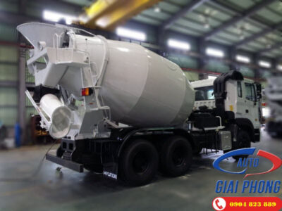Xe bồn trộn bê tông Hyundai Hd270 15 Tấn 7 khối Nhập khẩu